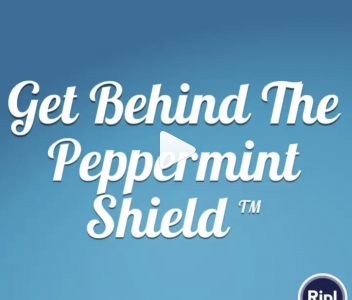 Get Behind The Peppermint Shield™